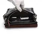 Брендовий чоловічий сумка Polo Veiding 576-2 Чорний, фото 3