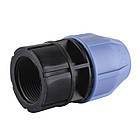 Муфта VSPLAST ПЕ обжим-внутрішня 32x1 1/4" 000005399, фото 2