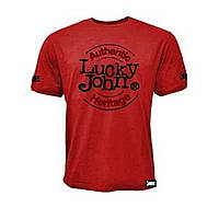 Футболка LUCKY JOHN Red р.XL AM, код: 6490031