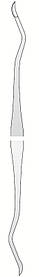 Скалер (скейлер) 204 SD зубний ручний двосторонній кругла ручка діаметром 6 мм, Medesy 640/5