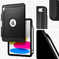 Чохол Spigen для iPad 10 (10.9") 2022 - Rugged Armor, Matte Black (ACS05552), фото 3