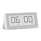 Термогігрометр Miaomiaoce Smart clock temperature and humidity meter MHO-C303 Silver, фото 2