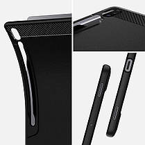 Чохол Spigen для Samsung Galaxy Tab S6 Rugged Armor, Matte Black (ACS00220), фото 3