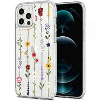 Чохол Spigen для iPhone 12 / iPhone 12 Pro — Ciel, Flower Garden (ACS01728), фото 3