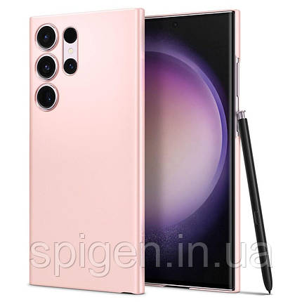 Чохол Spigen для Samsung Galaxy S23 Ultra - AirSkin, Misty Pink (ACS06091), фото 1