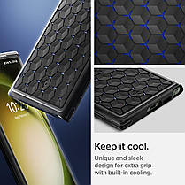Чохол Spigen для Samsung Galaxy S23 Ultra - Cryo Armor, Matte Black (ACS05616), фото 4