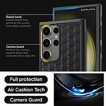 Чохол Spigen для Samsung Galaxy S23 Ultra - Cryo Armor, Matte Black (ACS05616), фото 5