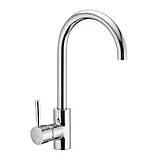 Змішувач для кухні Haiba Hans 011 (HB0168) з круглим виливом, фото 3