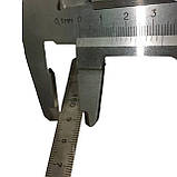 Шкала металева 24,5 мм, 1750-0 мм для перпендикулярного упора форматно-раскроечного верстата, фото 3