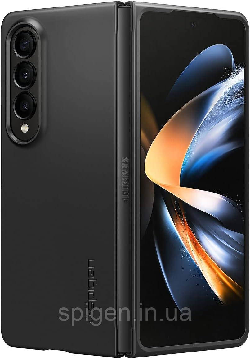 Чохол Spigen для Samsung Galaxy Z Fold 4 - AirSkin, Black (ACS05103)