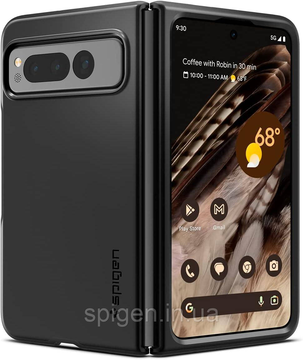 Чохол Spigen для Google Pixel Fold - Thin Fit, Black (ACS05919)