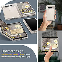 Чохол Spigen для Google Pixel Fold - Ultra Hybrid, Crystal Clear (ACS05921), фото 6