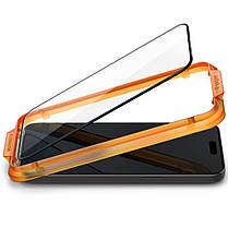 Захисне скло Spigen для iPhone 15 Pro - ALIGNmaster (2 шт), Black (AGL06895), фото 4