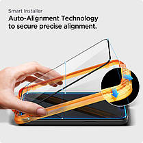 Захисне скло Spigen для iPhone 15 Pro Max - ALIGNmaster (2 шт), Black (AGL06875), фото 5