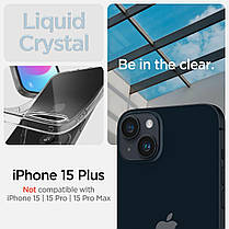 Чохол Spigen для iPhone 15 Plus - Liquid Crystal, Crystal Clear (ACS06647), фото 5