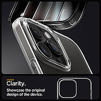 Чохол Spigen для iPhone 15 Pro - Liquid Crystal, Crystal Clear (ACS06699), фото 5