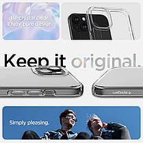 Чохол Spigen для iPhone 15 - Ultra Hybrid, Crystal Clear (ACS06793), фото 5