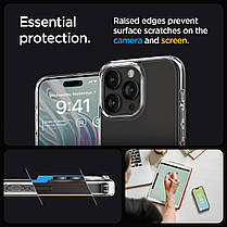 Чохол Spigen для iPhone 15 Pro - Ultra Hybrid, Crystal Clear (ACS06707), фото 4