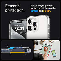 Чохол Spigen для iPhone 15 Pro Max - Ultra Hybrid, Crystal Clear (ACS06565), фото 4