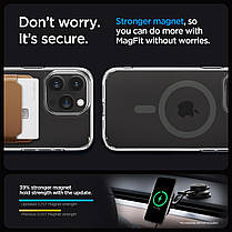 Чохол Spigen для iPhone 15 Pro - Ultra Hybrid MagSafe, Graphite (ACS06716), фото 6