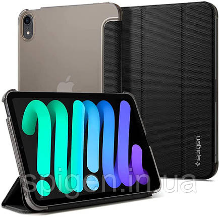 Чехол Spigen для iPad mini 6 - Liquid Air Folio, Black (ACS03762), фото 1