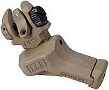 Цілик і мушка FAB Defense FRBS OFFSET 45 градусів. Desert tan, фото 3