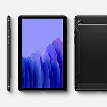 Чохол Spigen для Samsung Galaxy Tab A7 — Rugged Armor, Matte Black (ACS01562), фото 3