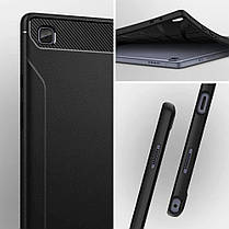 Чохол Spigen для Samsung Galaxy Tab A7 — Rugged Armor, Matte Black (ACS01562), фото 4