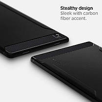 Чохол Spigen для Samsung Galaxy Tab A7 — Rugged Armor, Matte Black (ACS01562), фото 5