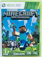 Minecraft Xbox 360 Edition, Б/У, английская версия - диск для Xbox 360