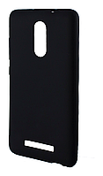Накладка Silicone Cool Black Xiaomi Redmi Note 3