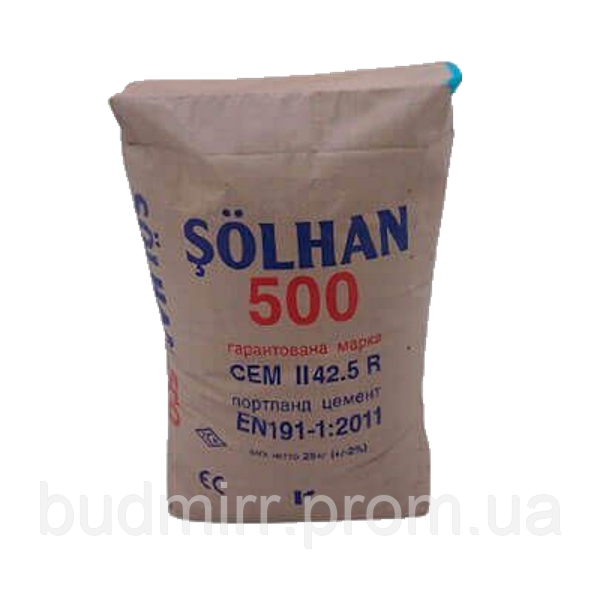 Цемент М-500 Solhan (25 кг)