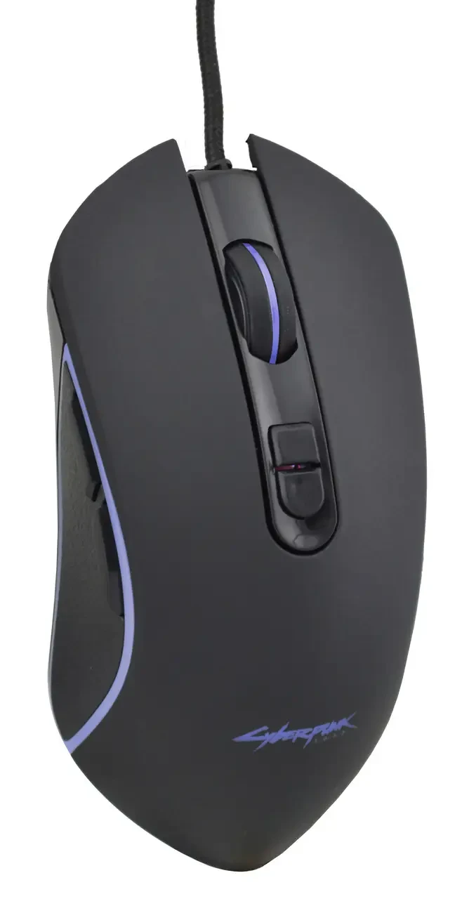 Провідна мишка з RGB підсвіткою Cyberpunk CP-100 Black