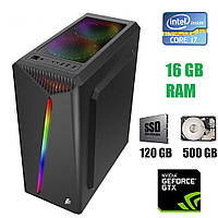 Компьютер 1st Player Rainbow MT New/ Core i7-4770/ 16 GB RAM/ 120 GB SSD + 500 GB HDD/ GeForce GTX 1060 6 GB/