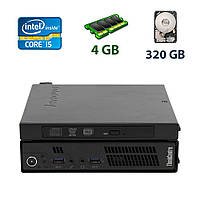 Lenovo ThinkCentre M92 USFF/ Core i5-3470T/ 4 GB RAM/ 320 GB HDD