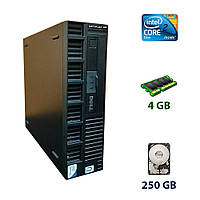 Системный блок Dell OptiPlex XE SFF/ Core2Duo E8400/ 4 GB RAM/ 250 GB HDD