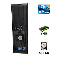 Компьютер Dell OptiPlex 780 SFF/ Core2Duo E7200/ 6 GB RAM/ 500 GB HDD
