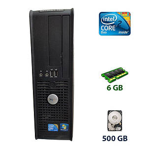 Комп'ютер Dell OptiPlex 780 SFF/ Core2Duo E7200/ 6 GB RAM/ 500 GB HDD, фото 1