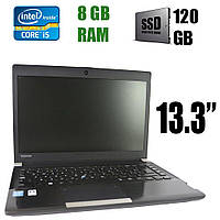 Ноутбук Toshiba Portege R30/ 13.3" (1366x768)/ Core i5-4300m/ 8 GB RAM/ 120 GB SSD/