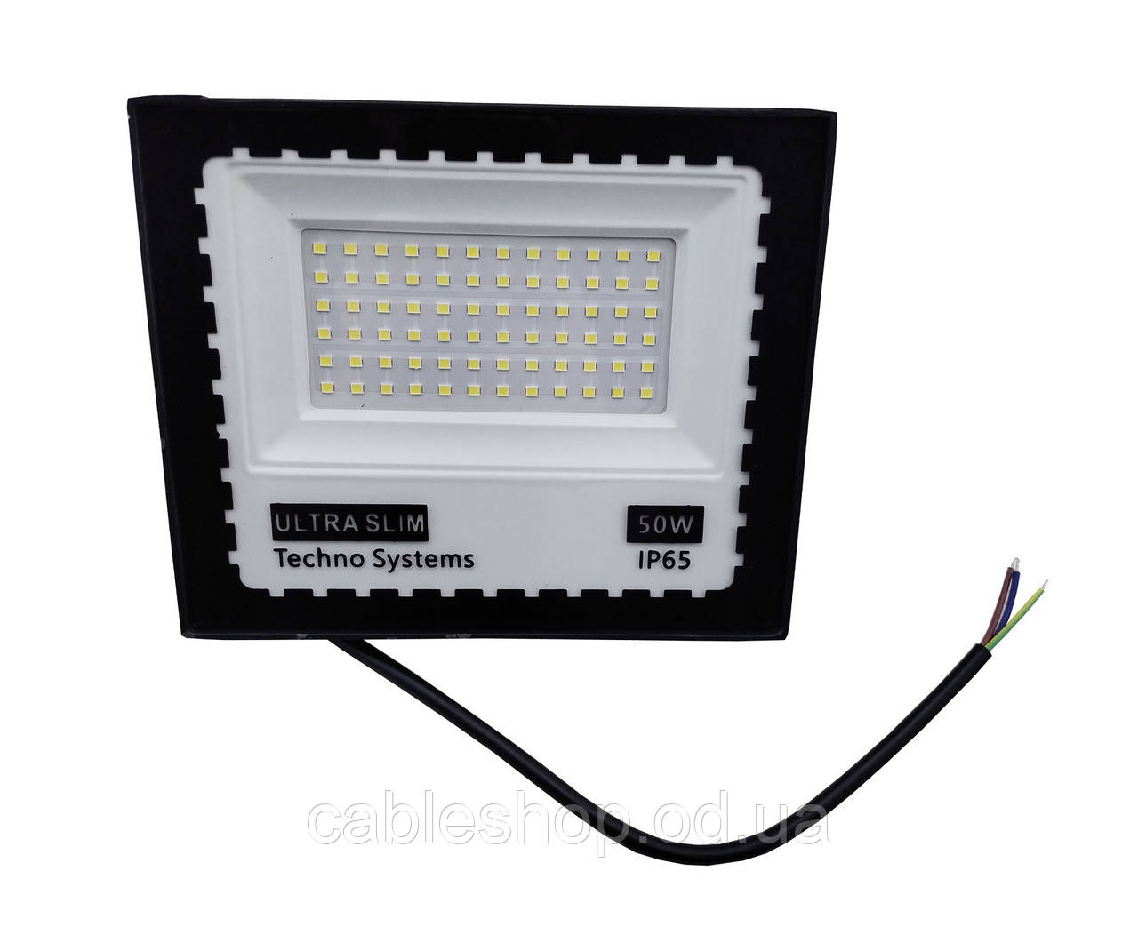 Прожектор LED 50W Ultra Slim 180-260 V 4500 Lm 6500 K IP65 SMD TNSy, фото 1