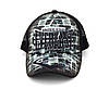 Бейсболка дитяча на сітці M&JJ Розмір 52-54 см Чорний 18145, фото 2