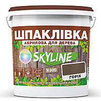 Шпаклевка для Дерева готовая к применению акриловая SkyLine Wood Орех 1.5 кг от Latinta