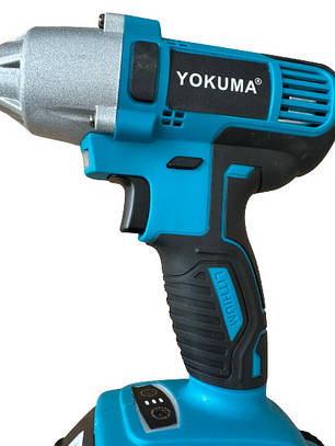 Акумуляторний ударний гайковерт Yokuma JL21-1 (2 АКБ 18 В 4.0 Ah), фото 2