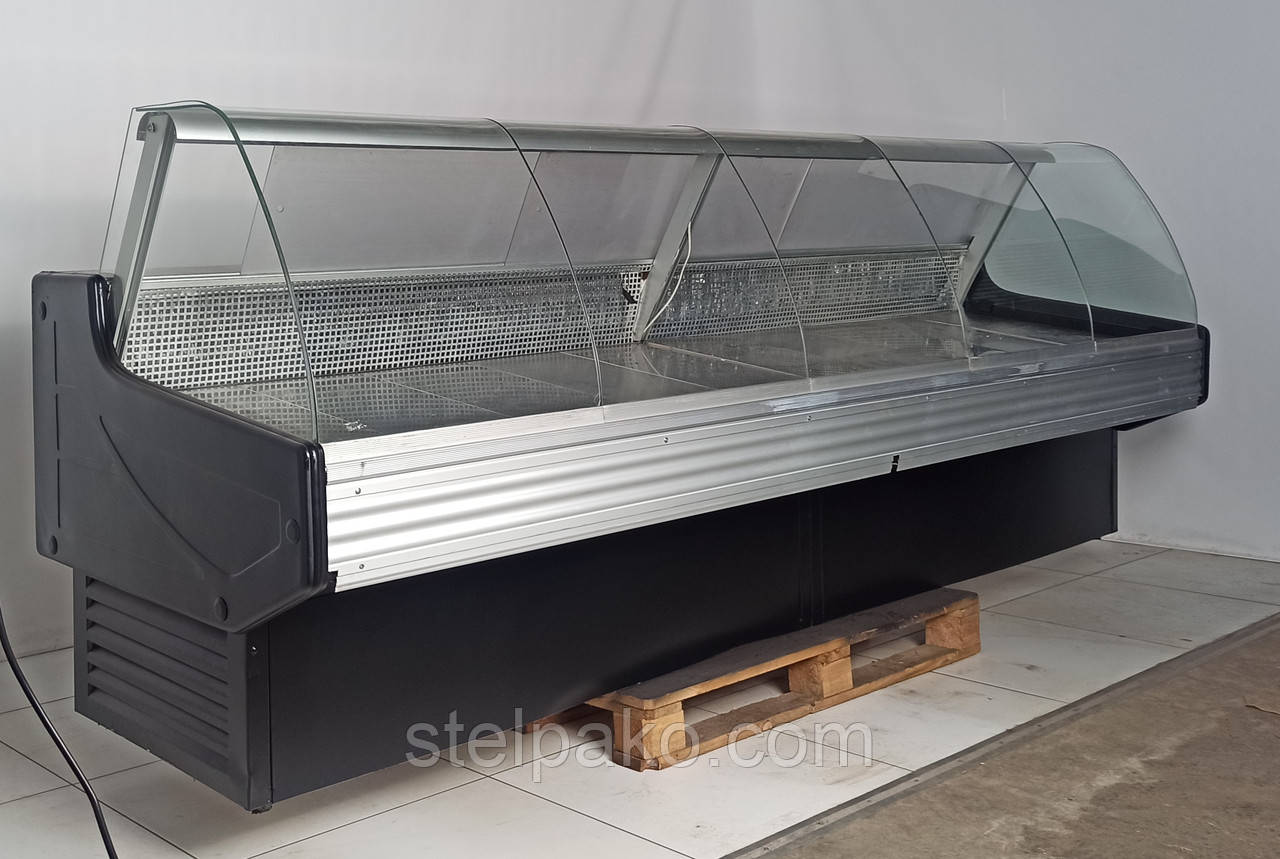 Холодильна гастрономічна вітрина «Juka w-30» 3.0 м., (Польща), (+1° +8°), викладка 75 см., Б/у
