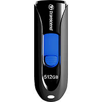 Флеш-накопичувач Transcend USB 3.1 Flash Drive 512Gb JetFlash 790, Black (TS512GJF790K)