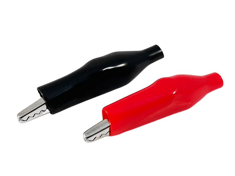 Затискач типу Крокодил Lemanso LM9108 середній 35 мм 2 шт