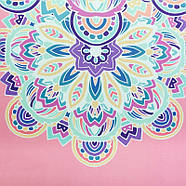 Килимок для йоги замшевий Record Потрійний Оберег 183x61x0.3 см, фото 4