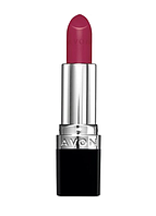 Зволожуюча матова помада губна Avon «Ультра», Ніжний Ліловий/Pure Pink, 3,6г