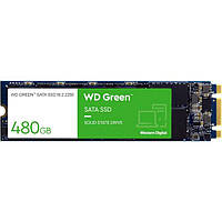 Накопичувач SSD Western Digital m.2 sata WD Green 480GB 500 512 (WDS480G3G0B)