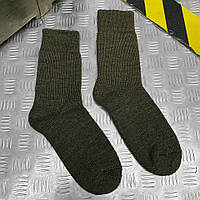 Носки из высококачественной шерсти / Шерстяные Носки до -25°C олива размер универсальный
